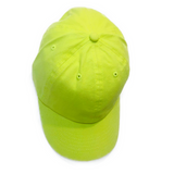 NEON YELLOW CAP (choose your word)