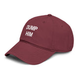 DUMP HIM  Garment Washed Baseball Cap
