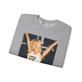 Stop being poor Paris Heavy Blend™ Crewneck Sweatshirt