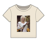 DOLLY Micro Rib Crop Top Baby Tee