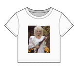 DOLLY Micro Rib Crop Top Baby Tee