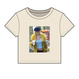 DUMP HIM Micro Rib Crop Top Baby Tee