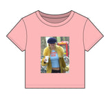 DUMP HIM Micro Rib Crop Top Baby Tee