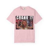 Crank it  Unisex Garment-Dyed T-shirt