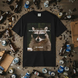 Sober Raccoon Unisex Garment-Dyed T-shirt