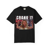 Crank it  Unisex Garment-Dyed T-shirt