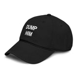 DUMP HIM  Garment Washed Baseball Cap