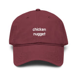 Chicken Nugget Garment Washed Baseball Cap