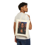 Side eye Charli Cotton Canvas Tote Bag