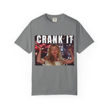 Crank it  Unisex Garment-Dyed T-shirt