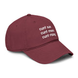 Cunt Sun Moon Rising Garment Washed Baseball Cap
