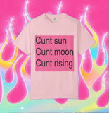 C*** Moon Sun Rising Unisex Garment-Dyed T-shirt