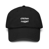 Chicken Nugget Garment Washed Baseball Cap