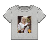 DOLLY Micro Rib Crop Top Baby Tee