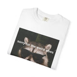 Sober Raccoon Unisex Garment-Dyed T-shirt