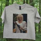 DOLLY Micro Rib Crop Top Baby Tee