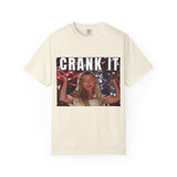 Crank it  Unisex Garment-Dyed T-shirt