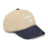 DUMP HIM  Garment Washed Baseball Cap