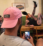 LIGHT PINK CAP (choose your word)