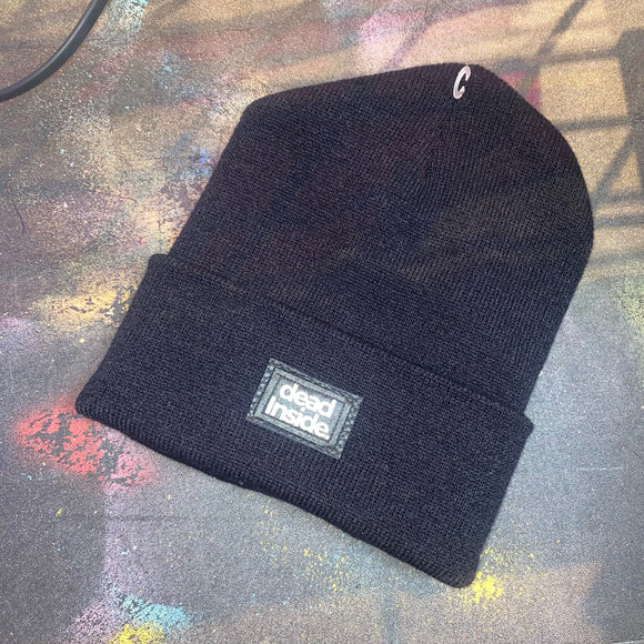 CHOOSE YOUR WORD beanie in black