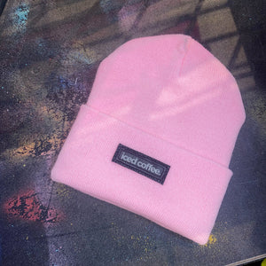 CHOOSE YOUR WORD beanie in light pink